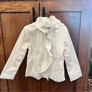 Girl’s Richie House White Raincoat Size 104/4